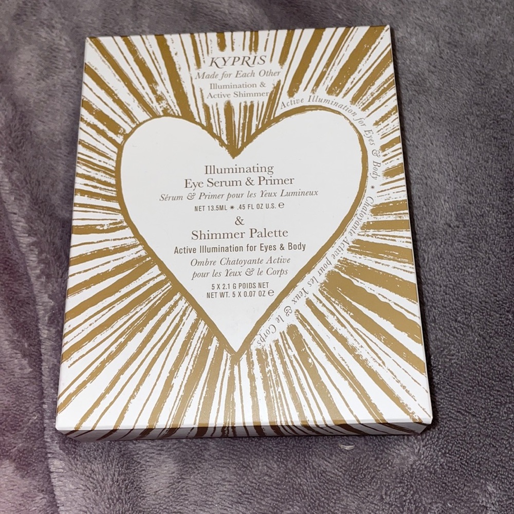 New Kuipers I serum primer and shimmer pallet